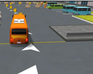 Bus parking 3D hbors mobil